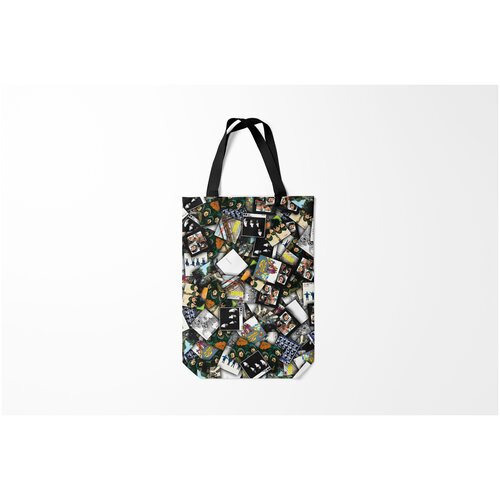 фото Сумка-шоппер / 31х42 см / рок / the beatles beatles. дискография burnettie