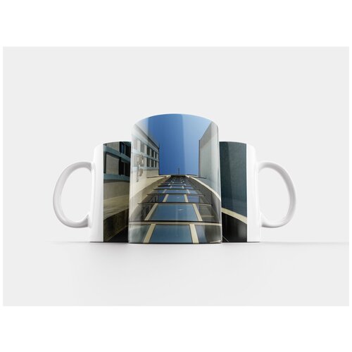 фото Кружка "строительство, высокая, небо" 320 мл lotsprints