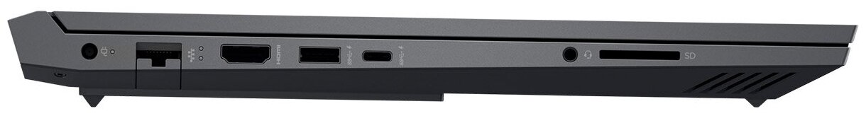 Ноутбук HP Victus 16-e0088ur 4E1T0EA 161 Ryzen 5 5600H 16Gb SSD 512Gb GeForce RTX 3050Ti для ноутбуков Серебристый