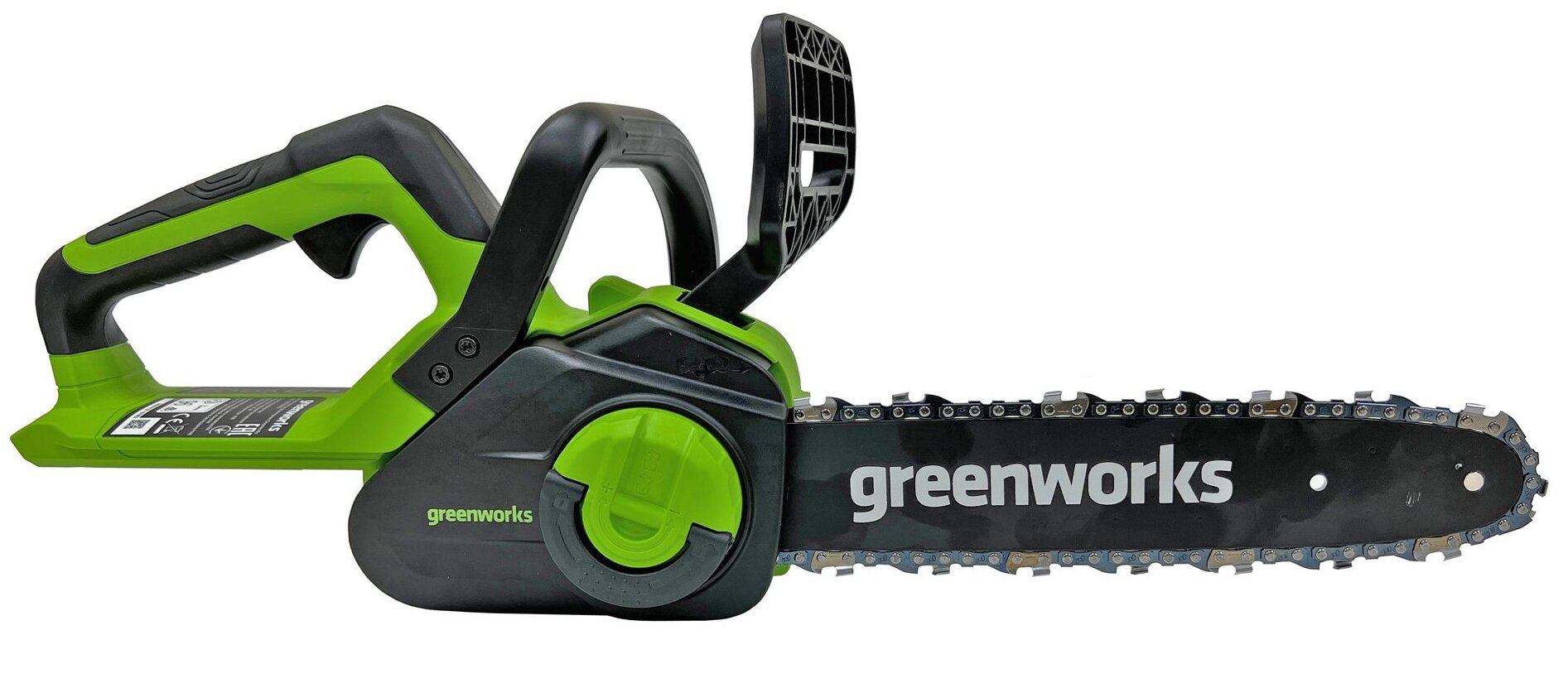 Цепная пила аккумуляторная Greenworks G40CS30II, 40V, 30 см, без АКБ и ЗУ 2007807 - фотография № 3