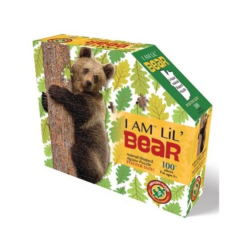 Prime 3D Пазл Медведь 100 деталей