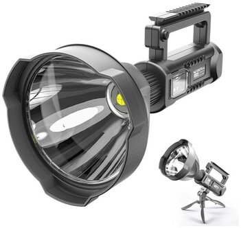 Ультрамощный светодиодный фонарик со встроенной батареей и USB-зарядкой, водонепроницаемый тактический фонарь — купить в интернет-магазине по низкой цене на Яндекс Маркете