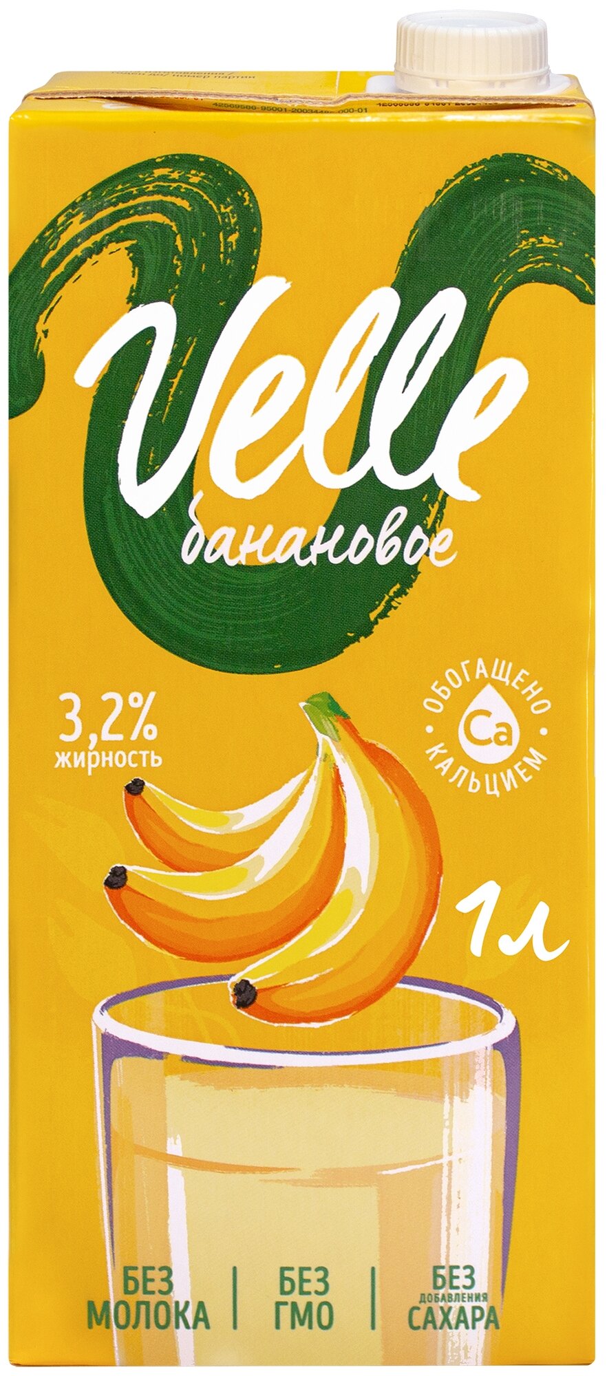 Напиток растительный Velle овсяный со вкусом Банана, 12 шт. по 1л - фотография № 6