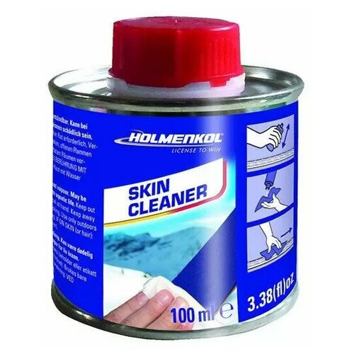 смывка holmenkol skin cleaner синий 100 мл Смывка для всех типов камусов Holmenkol Skin Cleaner (24874)