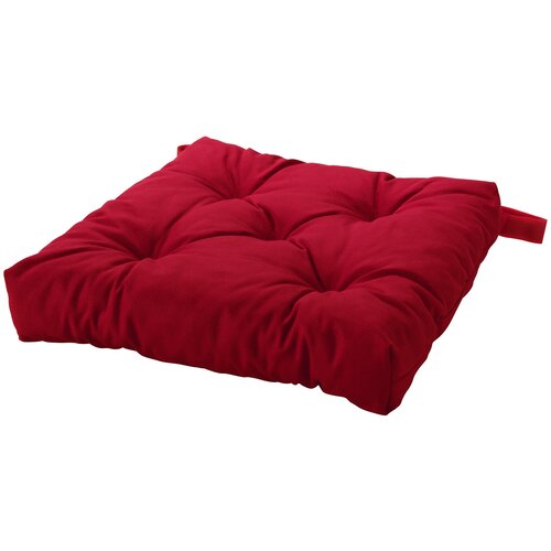 Подушка на стул малинда, цвет красный