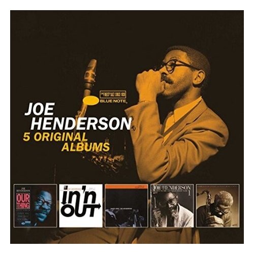 Компакт-диски, Blue Note, JOE HENDERSON - Original Albums (5CD) компакт диски riverside records wes montgomery original albums 5cd