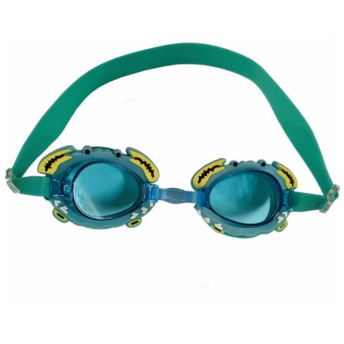 фото B31577-00 очки для плавания детские (голубой краб) smart athletics