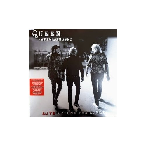 компакт диски emi queen adam lambert live around the world cd Queen And Adam Lambert – Live Around The World Coloured Vinyl (2 LP)