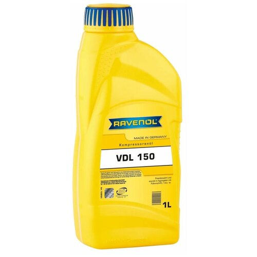 Компрессорное масло RAVENOL Kompressorenoel VDL 150 (1л) new компрессорное масло ravenol kompressorenoel vdl 150 1л new ravenol арт 1330101 001 01 999