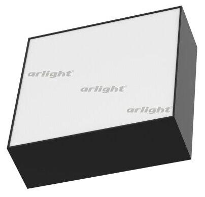 Arlight Светильник SP-QUADRO-S175x175-16W Warm3000 (BK, 120 deg, 230V) (Arlight, IP40 Металл) 034783 - фотография № 8