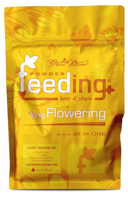 Удобрение Green House Powder Feeding Long Flowering 125 гр.