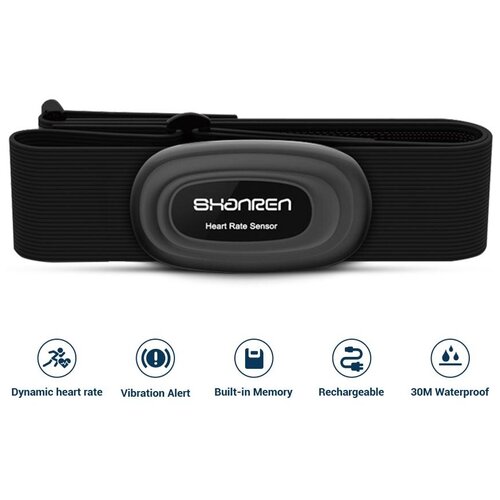 Нагрудный датчик SHANREN BEAT Hear Rate Monitor (Beat 20) аккумулятор для экг spring ecg 901a ecg 903a lm197 код товара 001 0000