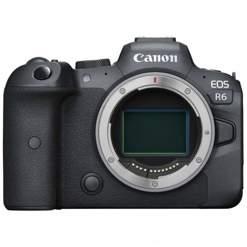Фотоаппарат Canon EOS R6 Body + Mount Adapter EF-EOS R Adapter EF-EOS R, черный адаптер canon ef eos r drop in filter mount vario nd фильтр