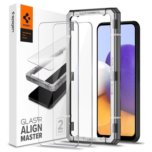 Защитное стекло SPIGEN для Galaxy A22 5G - Align Master - 2 шт - Прозрачный - AGL03011