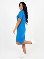 Платье Трикотажные сезоны, размер 52, голубой