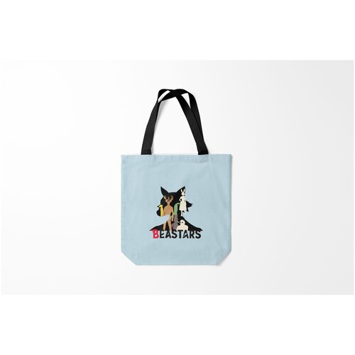 фото Сумка-шоппер / 40х40 см / аниме / beastars all burnettie