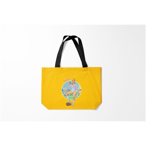 фото Сумка-шоппер / 46х35 см / разное спортивное / фехтование burnettie