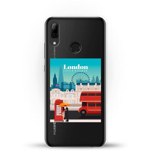 фото Силиконовый чехол london на huawei p smart (2019) andy & paul