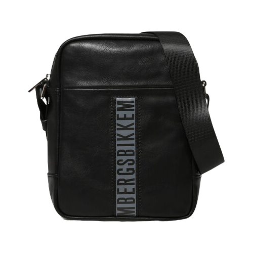 BIKKEMBERGS, сумка мужская С плечевым ремнем, цвет: черный, размер: UNI