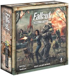 Настольная игра Pandora’s Box Studio Fallout Война в Пустоши. Стартовый набор