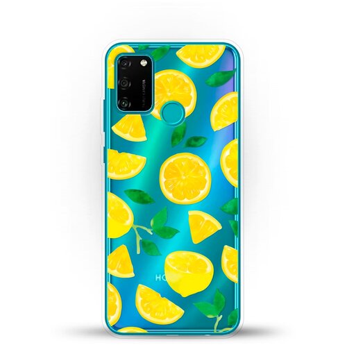 фото Силиконовый чехол лимон на honor 9a andy & paul