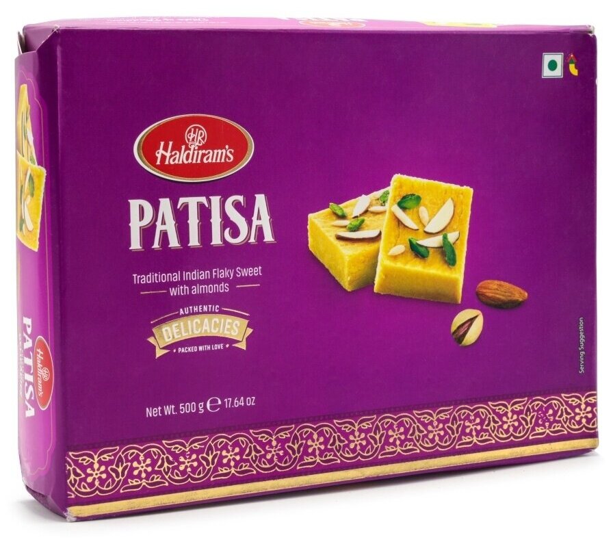 Индийская сладость соан папди Патиша (Patisa), 500 г - фотография № 1