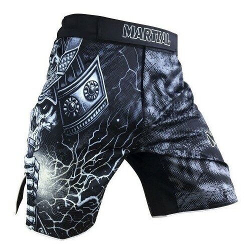 Шорты ММА Athletic pro. Samurai Skull MS-114 XL