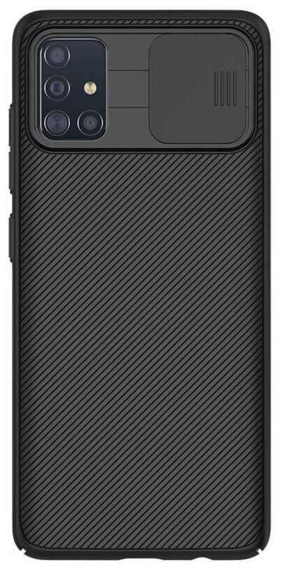 Накладка Nillkin CamShield Case с защитой камеры для Samsung Galaxy A51 черный