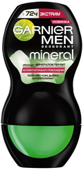 GARNIER Дезодорант-антиперспирант ролик Men Mineral Экстрим, 50 мл