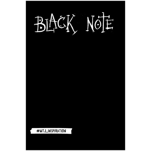 Блокнот ЭКСМО Black Note A5, 96 листов, черный