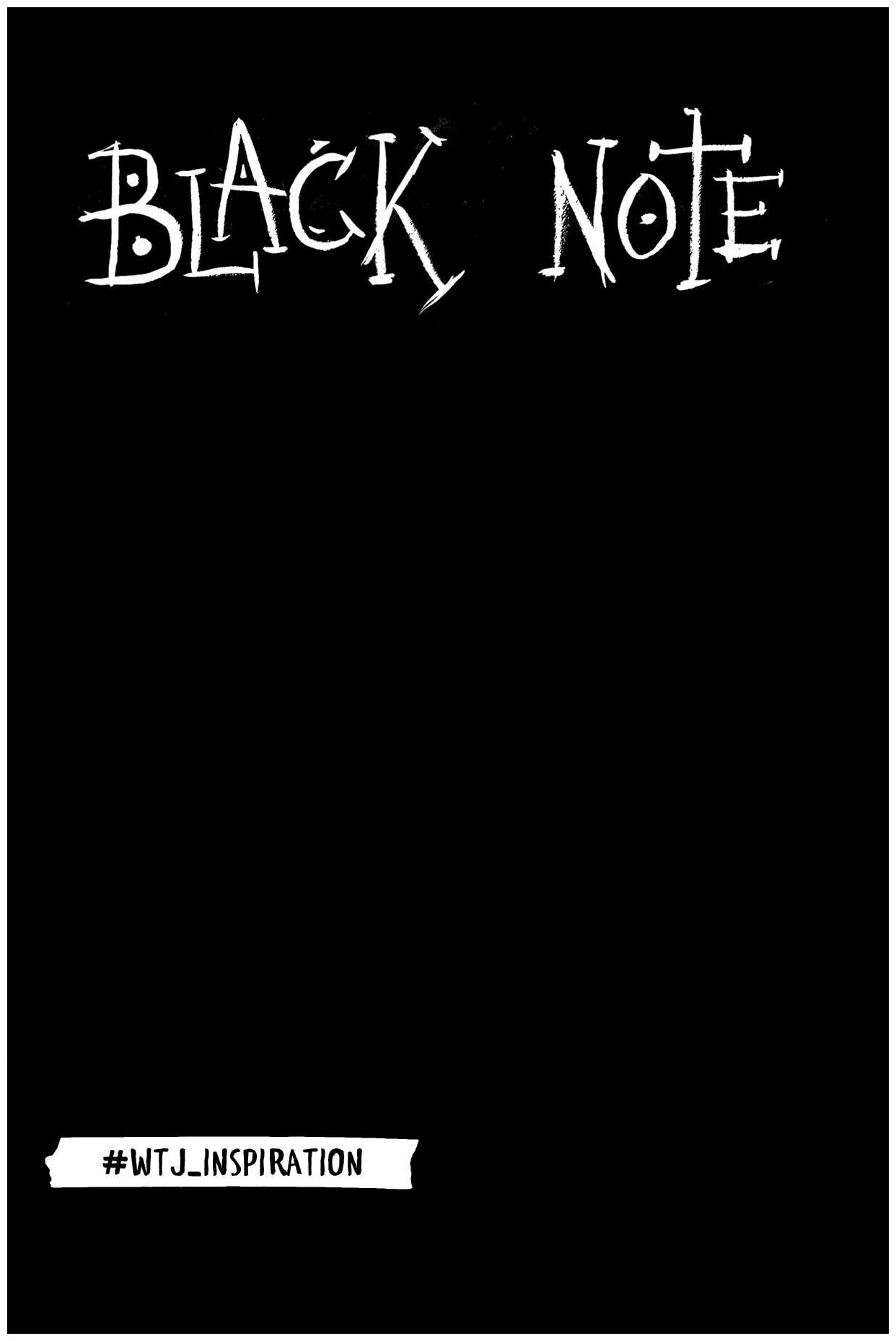 Блокнот Black Note (твёрдая обложка)