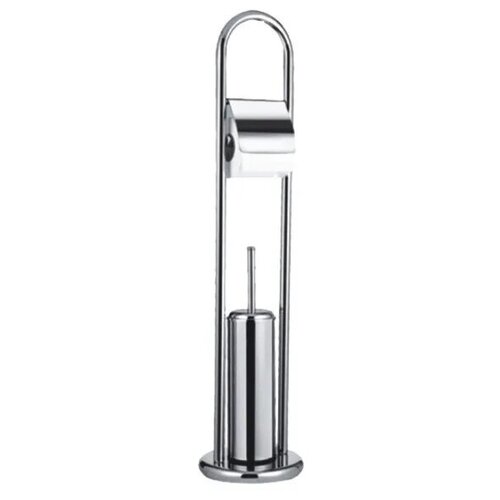 Напольный держатель для ёршика и туалетной бумаги