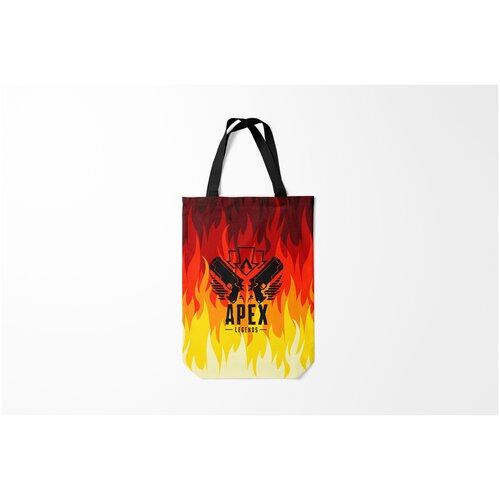 фото Сумка-шоппер / 31х42 см / геймерам / apex legends burnettie