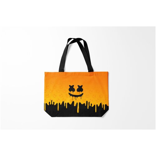 фото Сумка-шоппер / 46х35 см / разная музыка / marshmello halloween burnettie