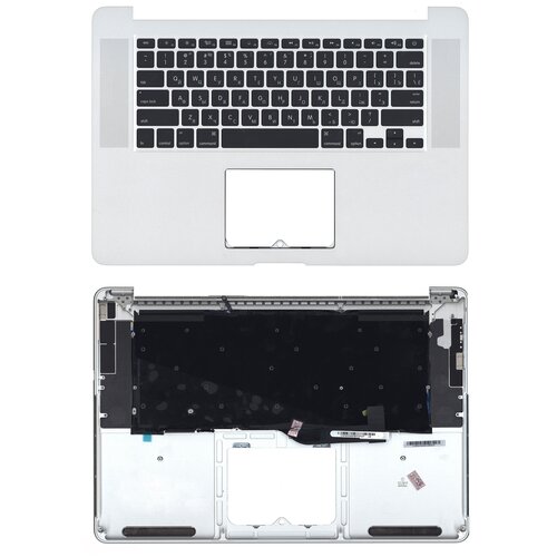 Клавиатура для ноутбуков Apple MacBook Pro A1398 топ-панель 2012 Early 2013 1051000₽