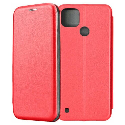 Чехол-книжка Fashion Case для Realme C21Y красный чехол книжка fashion case для realme c33 фиолетовый