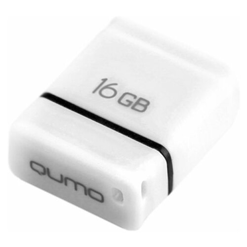 USB флэш (QUMO (18326) 16GB Nano White)