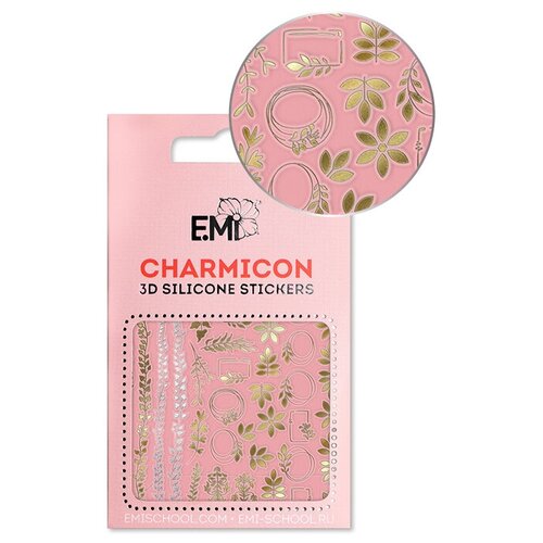 E.Mi, 3D-стикеры №139 Флёр Charmicon 3D Silicone Stickers