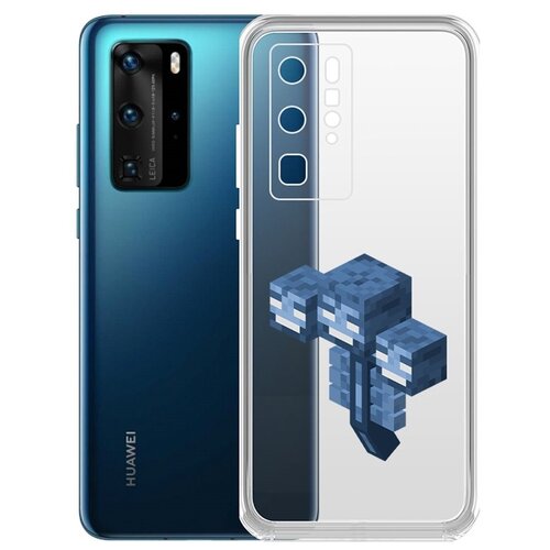 Чехол-накладка Krutoff Clear Case Иссушитель для Huawei P40 Pro чехол krutoff для huawei p40 clear 11669