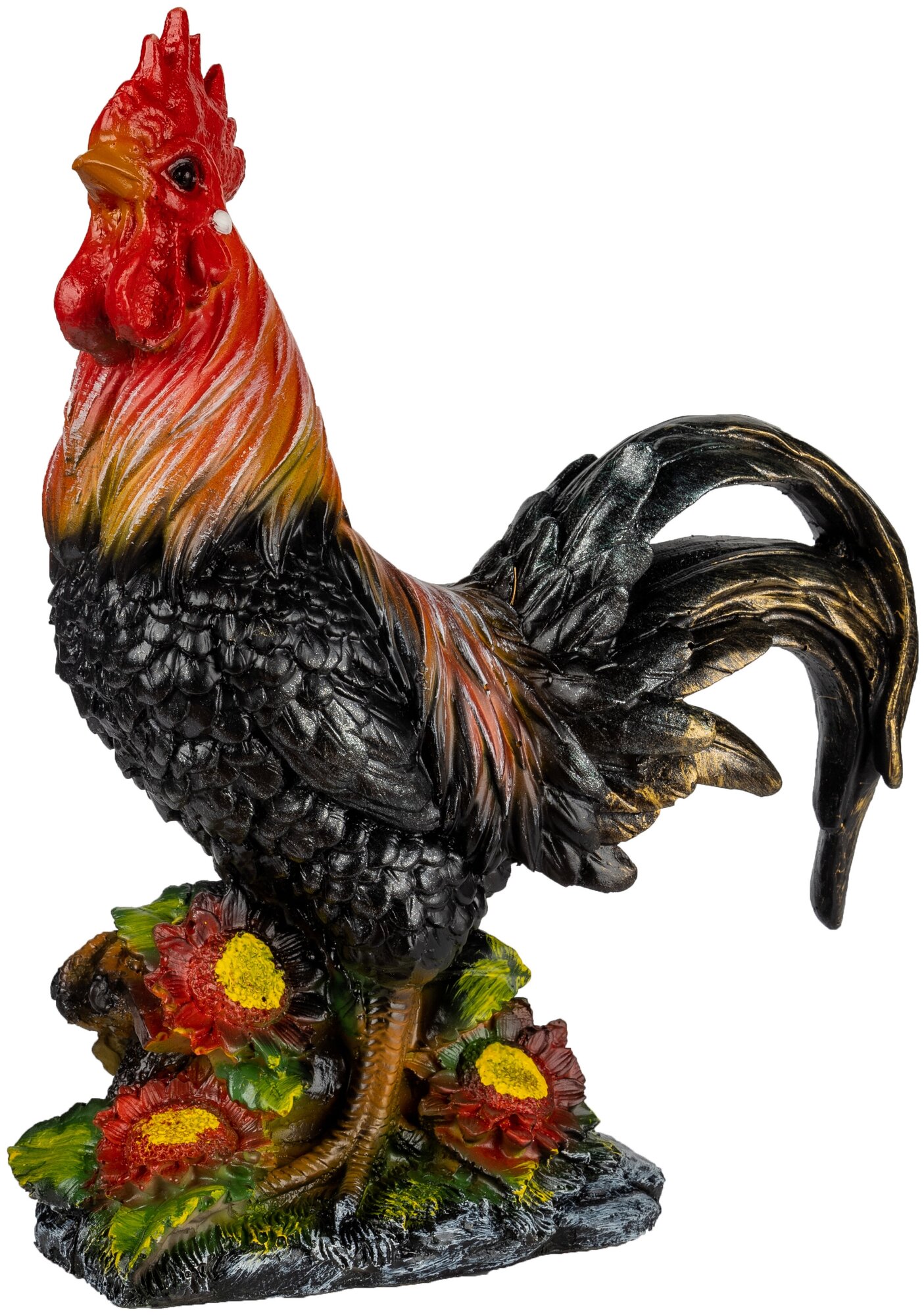 фото Садовая фигурка Петушок Н-30см