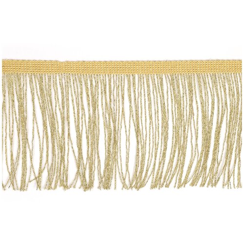 Бахрома с люрексом TBY 10см серебро уп5м 2933₽