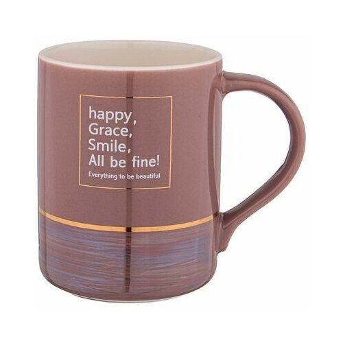 фото Кружка break time 400 мл молочный шоколад lefard (157406)