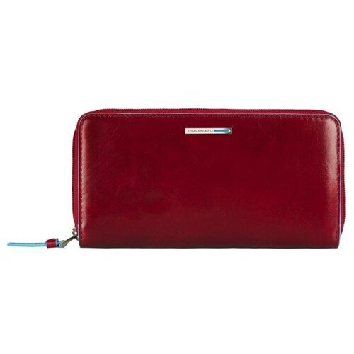 фото Кошелек женский piquadro blue square красный, кожа натуральная (pd3229b2/r)