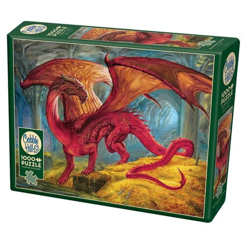 Пазл Cobble Hill 1000 деталей: Сокровища красного дракона