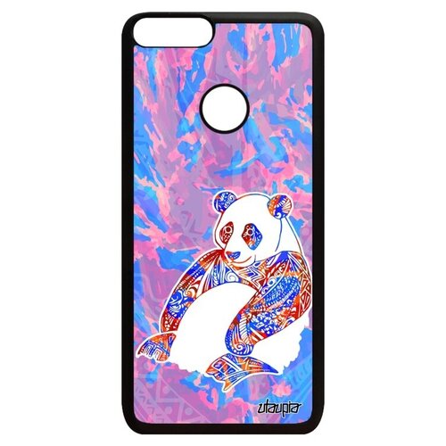 фото Противоударный чехол на // huawei p smart 2018 // "панда" азия дизайн, utaupia, розовый