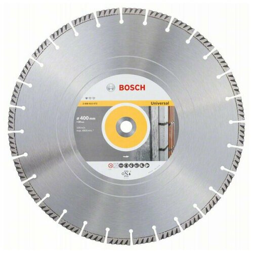 фото Алмазный диск standard for universal 400-20/25,4 bosch 2608615072