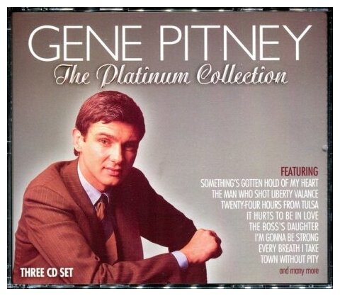 Компакт-Диски, EMI, GENE PITNEY - The Platinum Collection (3CD)