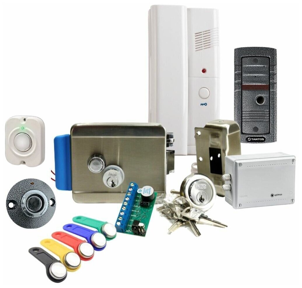 Домофон для частного дома с электромеханическим замком на калитку