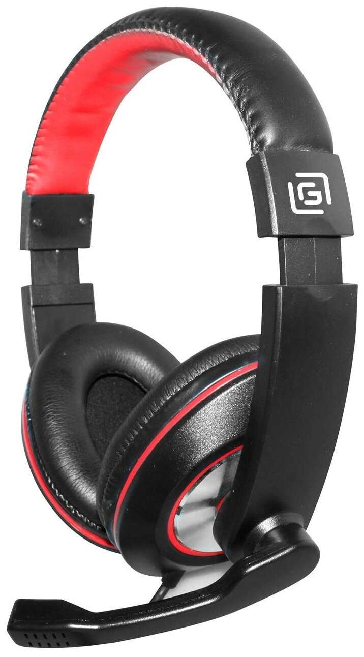 Игровые наушники Oklick HS-L390G Black/Red