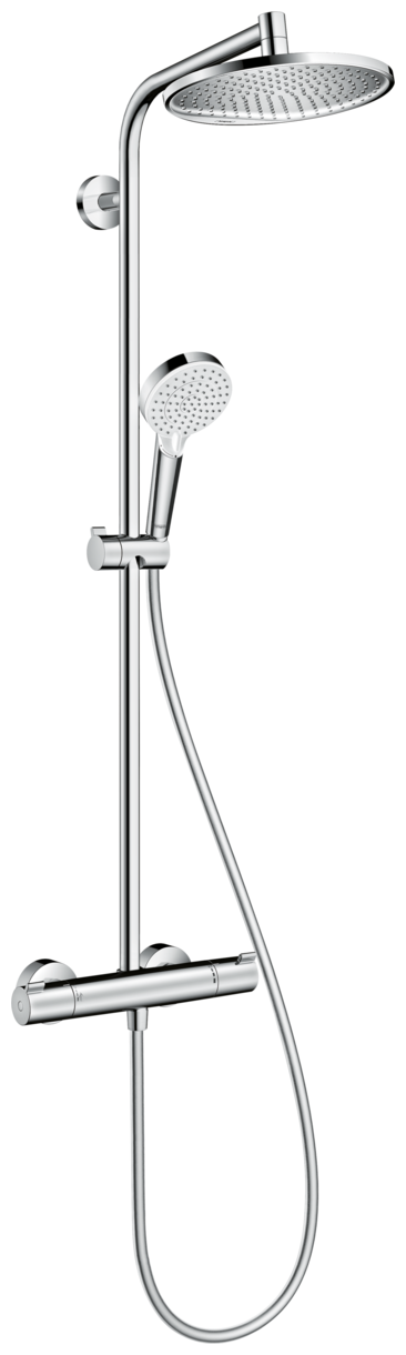 Душевой комплект hansgrohe Crometta S 240 1jet Showerpipe 27267000